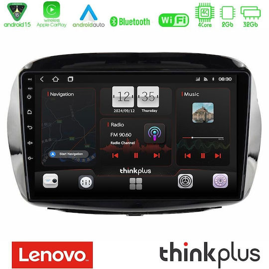 Lenovo Thinkplus Series 4core Android15 2+32gb Honda Fr-v 2004-2009 Navigation Multimedia Tablet 10" Carplay + & Android Auto