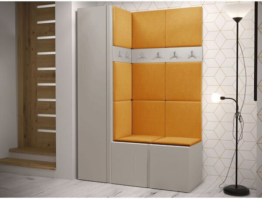 Hartford 471 Έπιπλο Εισόδου με Καθρέπτη Κασμίρι 124x46x186εκ. Hartford 471 Έπιπλο Εισόδου με Καθρέπτη Κασμίρι 124x46x186εκ.