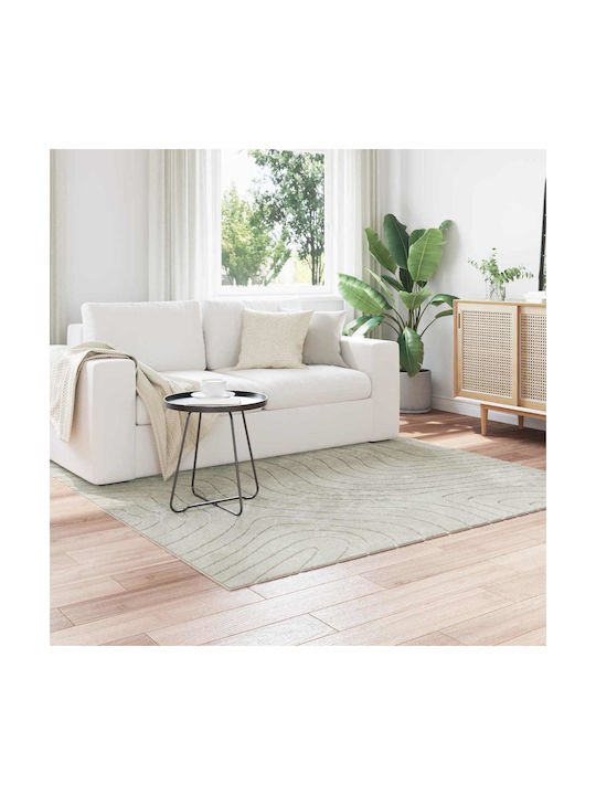 vidaXL Huarte Anti-slip Rug Rectangular Green
