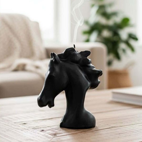 Aberto Design Aromatic Soy Candle Black 13x12cm