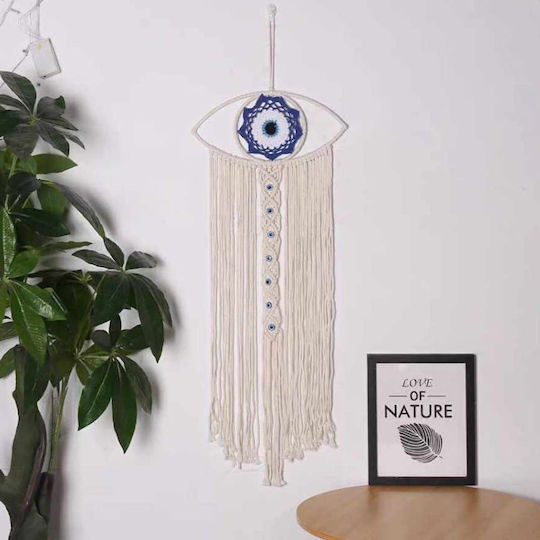 Macrame Hängendes Wanddekoration aus Stoff 100x100cm