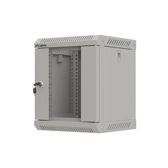 Lanberg Flat Pack Wall Mounted Rack Cabinet 6U Gray WF11-3306-10S