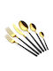 Hermia Cutlery Set Stainless Yellow 36pcs