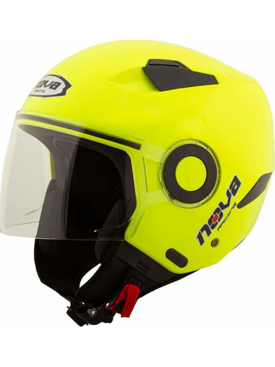 Nova Racing N220 Phantom Gloss Yellow Κράνος Μη...