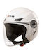 Nova Racing OF851 Breezy Gloss White Motorcycle Helmet Jet ECE 22.06