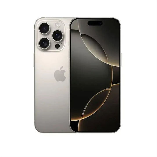 Apple iPhone 16 Pro (8GB/512GB) Natural Titanium Generalüberholter Zustand A
