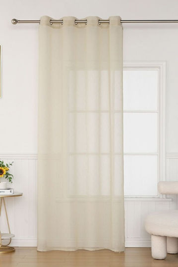 Viokarpet Seraina mit Grommets Beiges 140x285cm