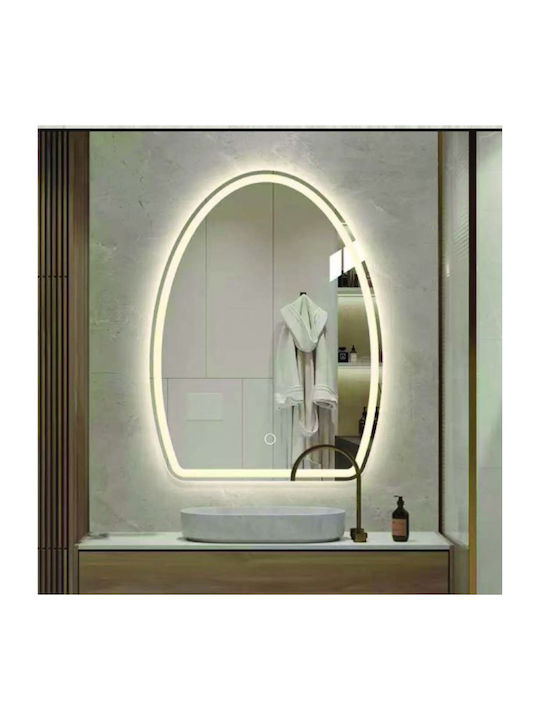 Gloria Konos Led Банско Огледало LED 50x70см