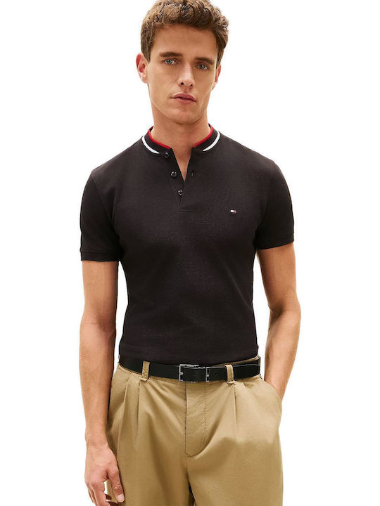 Tommy Hilfiger Rwb Polo Μπλούζα Κοντομάνικη Μαυρο