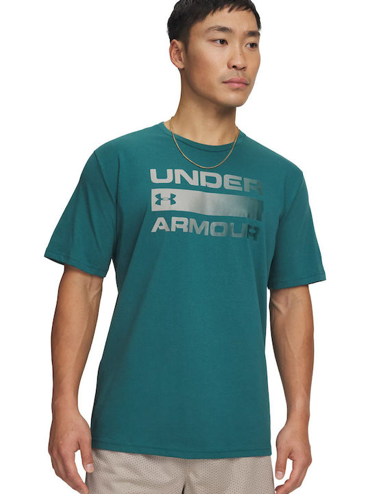 Under Armour Team Issue Wordmark T-shirt Green ...