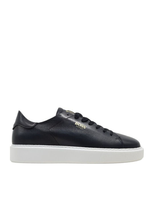 Boss Shoes Ανδρικά Sneakers Navy Garda Μπλε