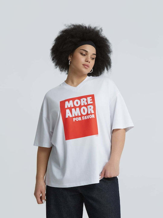 Γυναικείο T-shirt Λευκό