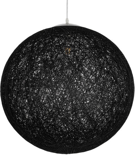 GloboStar Lustră Negru Boem cu Dulie E27 60x60x60cm.