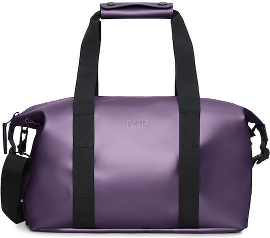 Rains Hilo Weekend Bag Small W3 Σακ Βουαγιάζ Μωβ Υφασμάτινο