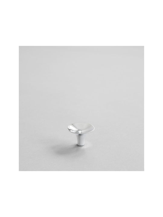 101 Copenhagen Hihat Mini Πόμολο Επίπλου από Μέταλλο Chrome Μεταλλικά 35mm 251051 2τμχ