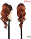 Ponytail Gkm Synthetic Human Hair Keratin Kanekalon Type Vang No Frizz No Shine No Tangle 50 Cm Nest System Code #350