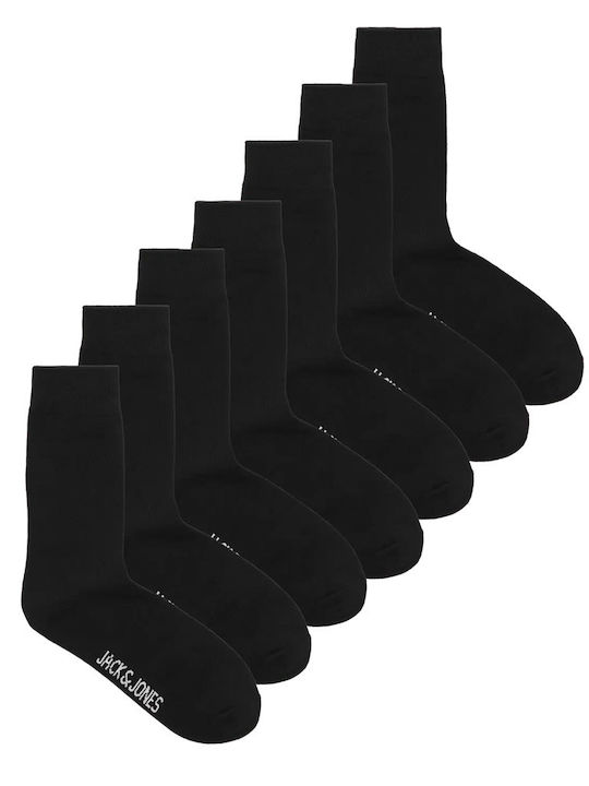 Jack & Jones Ανδρικές Κάλτσες Μαύρο 7Pack