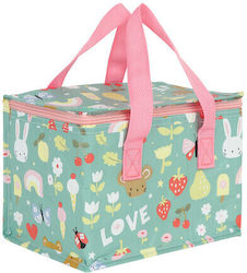 A Little Lovely Company Turquoise Snack Bag 16x16x23cm