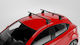 Menabo Complete Set Car Roof Bars Iron Omega M 112 Cm Black Mini Cooper One 5 Doors 2014>2018 2 Pieces 9720 Mb+12670 Mb Mp.mi.12670/mb-omg-2