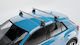 Menabo Complete Set Aluminum Car Roof Bars Omega M 112 Cm Silver Mazda 2 Dj 5 Doors 2014>-2 Pieces 9660 Mb+13460 Mb Mp.ma.13460/mb-omga-3