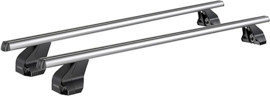 Menabo Complete Set Aluminum Car Roof Bars Omega M 112 Cm Silver Alfa Romeo 156 4 Doors 1997>2005 2 Pieces 10690 Mb+13460 Mb Mp.ar.13460/mb-omga-3