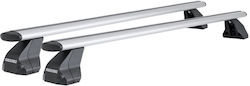 Menabo Complete Set Aluminum Car Roof Bars Omega Plus L 130 Cm Silver Renault Alaskan 4 Doors 2016>-2 Pcs 9700 Mb+14730 Mb Mp.re.14730/mb-omgps-1 Menabo Complete Set Aluminum Car Roof Bars Omega Plus L 130 Cm Silver Renault Alaskan 4 Doors 2016>-2 Pcs 9700 Mb+14730 Mb Mp.re.14730/mb-omgps-1