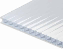 Polycarbonate Sheet 210x300 10mm Milky Eurocarb