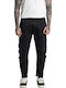 Pantaloni cu Croială Normală Black