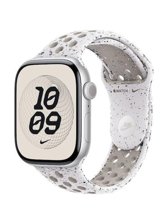 Apple Tragbare Bänder Apple Watch 46mm Nike Sport Band Verhülltes Grau S M