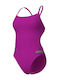 Activewear Swimsuit Very Fuchsia Team Green Red