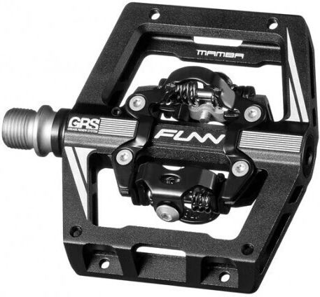 Funn Flat Bicycle Pedals Black