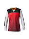 Fox Defend Ls Jersey Lange Ärmel Radtrikot Schwarz