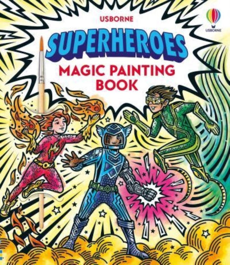 Superheroes Magic Painting Book - Usborne Publishing Ltd - Paperback / Softback