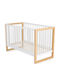 Cangaroo Pătuț Bebeluși Alb pentru Saltea 60x120cm