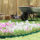 vidaXL Plastic Garden Hedge in Green Color