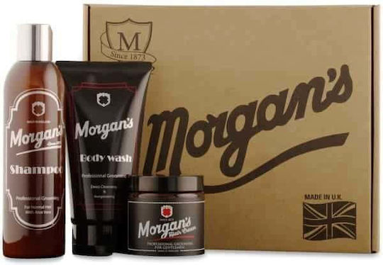 Morgan's Morgan's Haarpflege-Set Styling und Glanz mit Shampoo und Styling-Creme 3 Stück