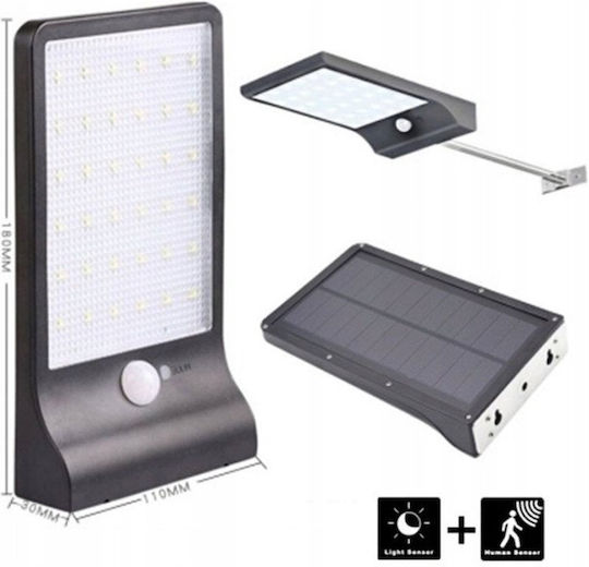 Maclean Energy Solarleuchte Ampel 2.5W mit Kaltweiß Licht 6500K