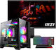 Vengeance Vengeance Maverick-S69 Настолен Компютър Ryzen 7-5700 32GB DDR4 512GB SSD Radeon RX 6500 XT Без Операционна Система с Клавиатура International English и Монитор MSI PRO MP2412