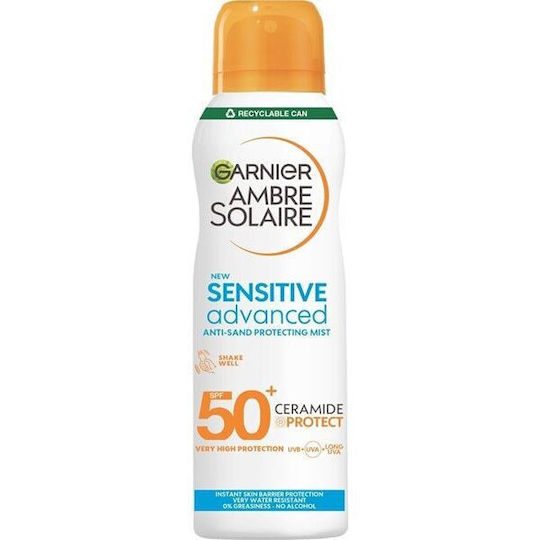 Garnier Ambre Solaire Selsitive Advanced Cremă Solară Rezistentă la Apă SPF50+ 150ml