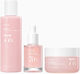 Anua Peach Brightening Set Комплект за грижа за кожата за Блясък 3бр