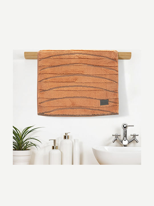 Lino Home Πετσέτα Χεριών Loomline 40x60εκ. Ροδί...