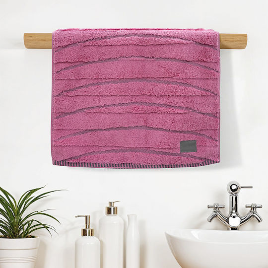 Lino Home Handtuch Loomline 40x60cm Koralle Gewicht 600gr/m² Lino Home Handtuch Loomline 40x60cm Koralle Gewicht 600gr/m²