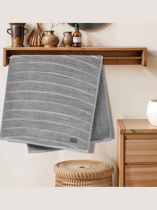 Lino Home Πετσέτα Προσώπου Loomline 50x100εκ. Γ...