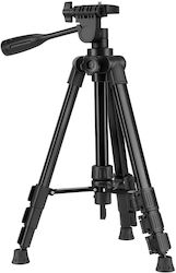 Avizar Tripod Phone 1.4m 3d Ball Head Adjustable Wrist Strap Black