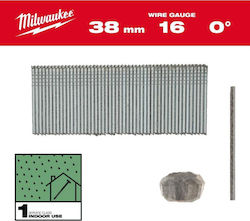 Milwaukee Știfturi 16g 38mm 0° M18 Fn16gs 2500 buc