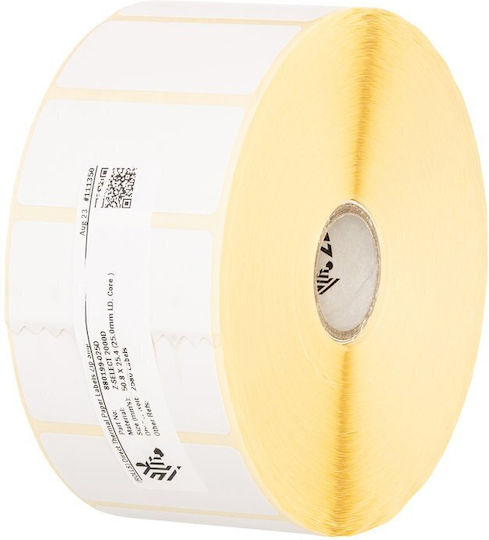 Zebra Self-Adhesive Label Rolls for Label Printer 57x102mm 1pcs