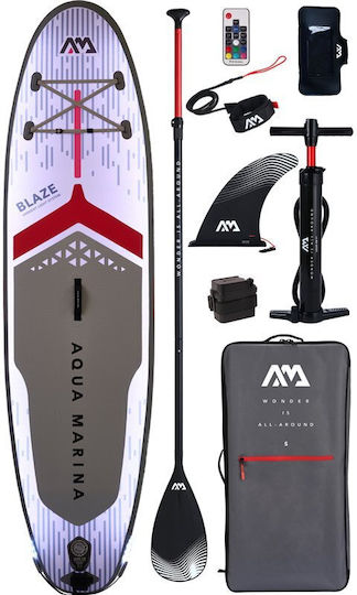 Aqua Marina Blaze iSUP 10'4" Φουσκωτή Σανίδα SUP με Μήκος 3.15m Τιρκουάζ