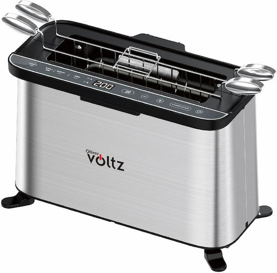 Voltz Тостер Двуместна 1700W Черен