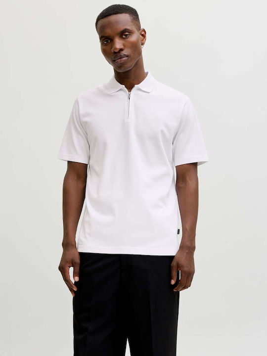 Jack & Jones Μπλούζα Κοντομάνικη Bright-white