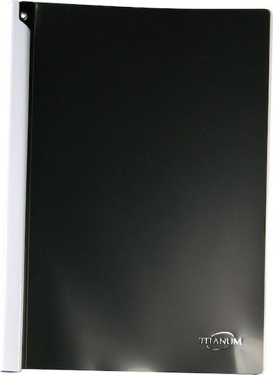 Τιτάνιο Skoroszyty A4 Μαύρο 650g Slbk